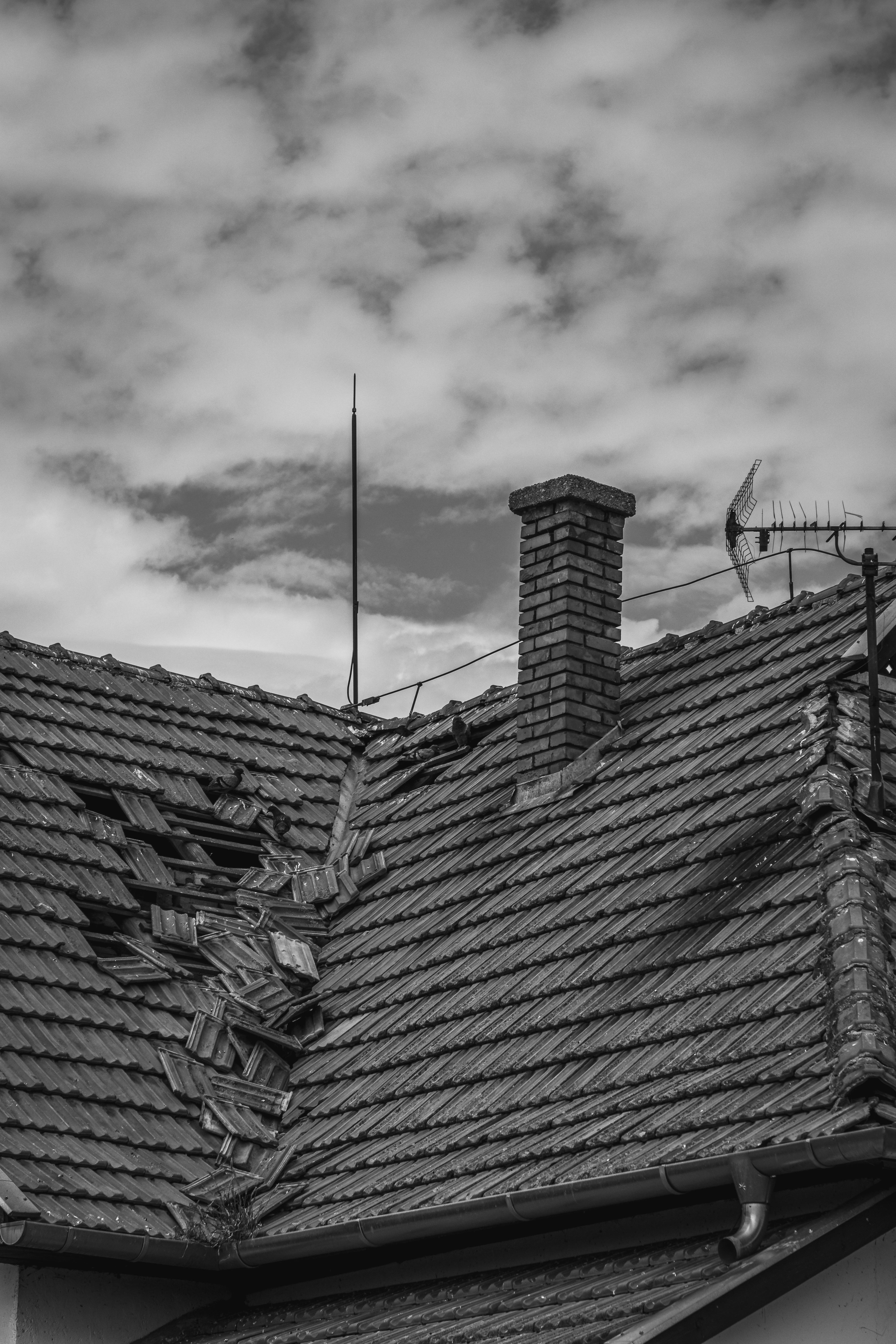 Storm damage restoration
